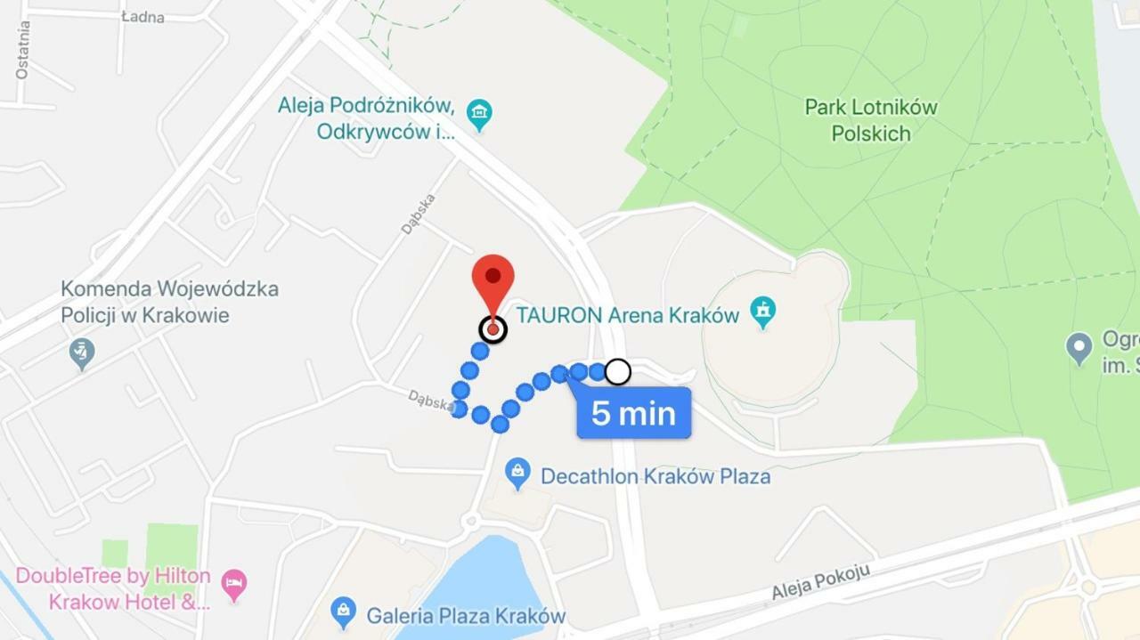 Apartament Kraków Arena Bagian luar foto